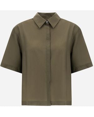 Herno Short-Sleeved Shirt - Green