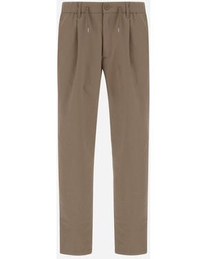 Herno Warm Tech Trousers - Natural