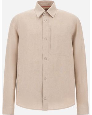 Herno Resort Overshirt - Natural