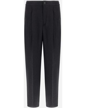 Herno Trousers - Blue