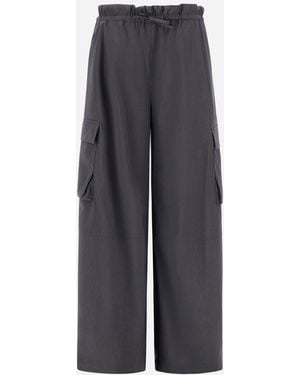 Herno Cargo Pants - Blue