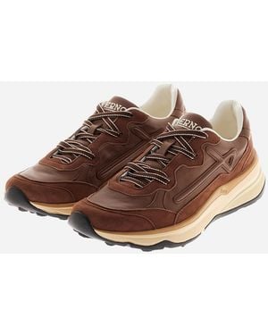 Herno Sneaker Maggiore Aus Leder - Braun