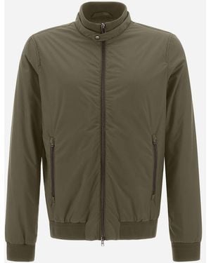 Herno Ecoage High-Collar Bomber Jacket - Multicolour