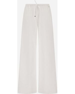 Herno Pants - White