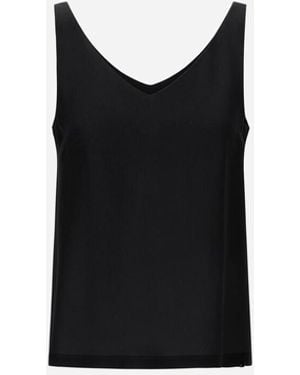 Herno Top Resort Aus Envers Satin - Schwarz
