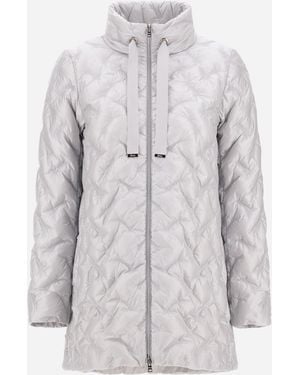 Herno Resort A-Shape Jacket - White