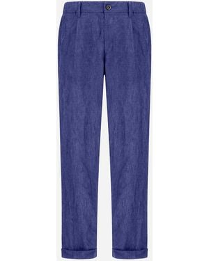 Herno Trousers - Blue