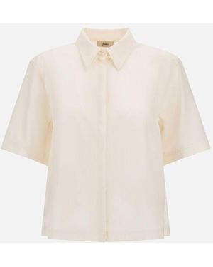 Herno Short-Sleeved Shirt - White