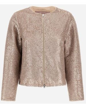 Herno Resort Bomber Jacket - Natural