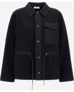 Herno 100% Cotton And Arendelle Interlock Shirt - Blue