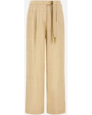 Herno Trousers - Natural