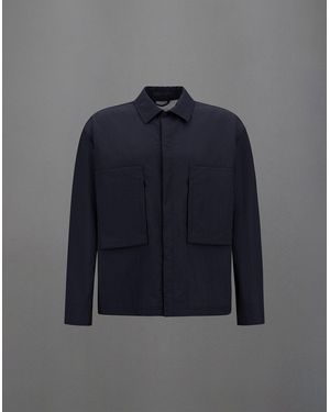 Herno Laminar Shacket - Blue