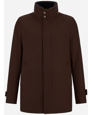 Herno Short Coat - Brown