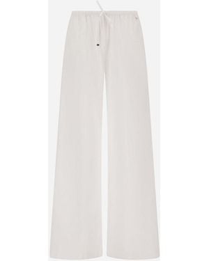 Herno Trousers - White