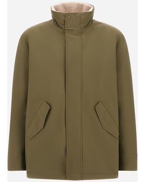 Herno Short Coat - Green