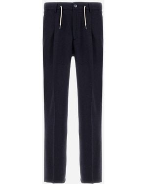 Herno Resort Trousers - Blue