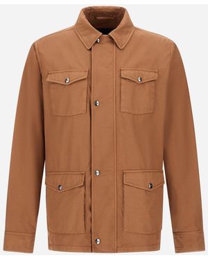 Herno Tigri Field Jacket - Brown