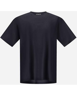 Herno Superfine Cotton Stretch T-Shirt - Blue