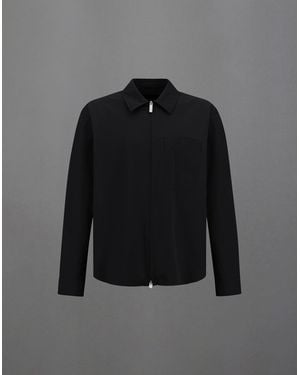 Herno Laminar Shacket - Black