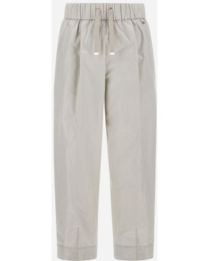 Herno PANTALONI IN NEW TECHNO TAFFETÀ - Grigio