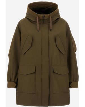 Herno Delon And Keystone Parka - Green