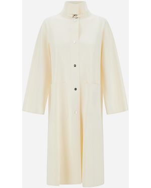 Herno Long Jacket - White