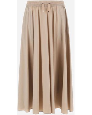Herno Light Nylon Stretch Skirt - Blue