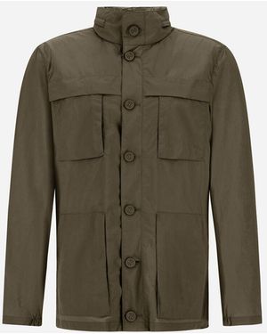 Herno Ultralight Crease Field Jacket - Green