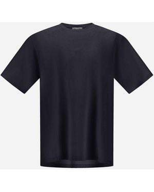 Herno Superfine Cotton Stretch T-Shirt - Blue