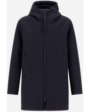 Herno Long Parka - Blue