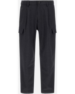 Herno Resort Cargo Pants - Blue