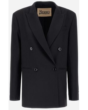 Herno Oversized Blazer - Blue