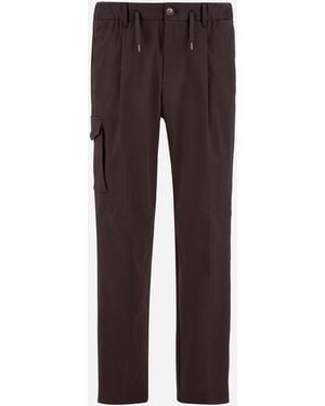 Herno Resort Trousers - Brown