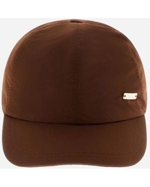 Herno Baseball Cap - Brown