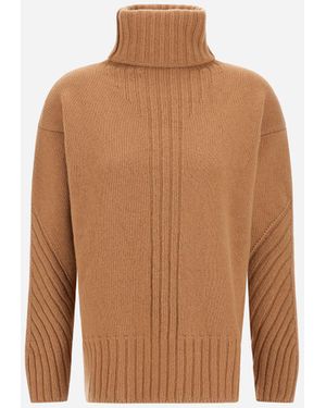 Herno Turtleneck Sweater - Brown