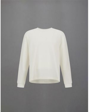 Herno Laminar Waffle Jersey Sweatshirt - Gray