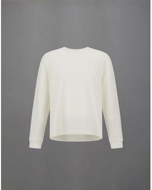 Herno Laminar Waffle Jersey Sweatshirt - Gray