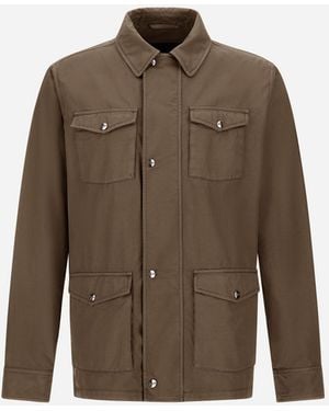 Herno Tigri Field Jacket - Brown
