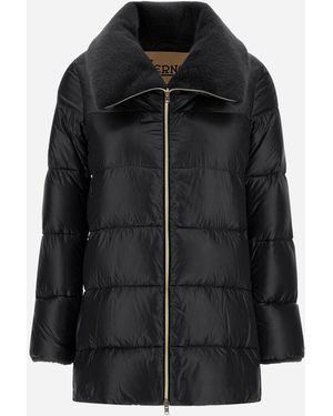Herno A-Shape Jacket - Black