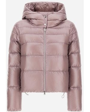 Herno Resort Bomber Jacket - Pink