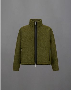Herno Laminar Technical Wool Jacket - Green