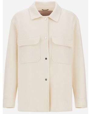 Herno Resort Shacket - Natural