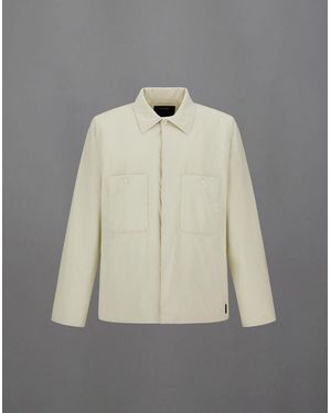 Herno Laminar Shacket - Natural
