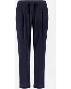 Herno Straight Leg Pants - Blue