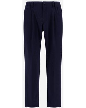 Herno Trousers - Blue