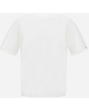 Herno Superfine Cotton Stretch T-Shirt - White