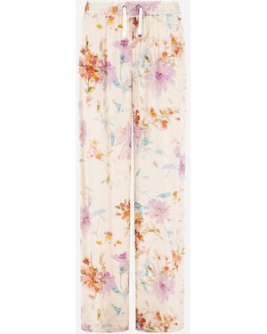 Herno Trousers - Pink