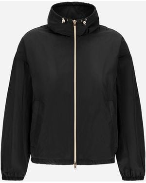 Herno New Techno Taffeta Jacket - Black