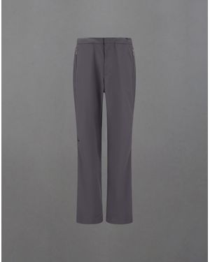 Herno Laminar Pants In Wool Touch - Gray