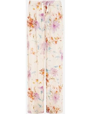 Herno Trousers - Pink